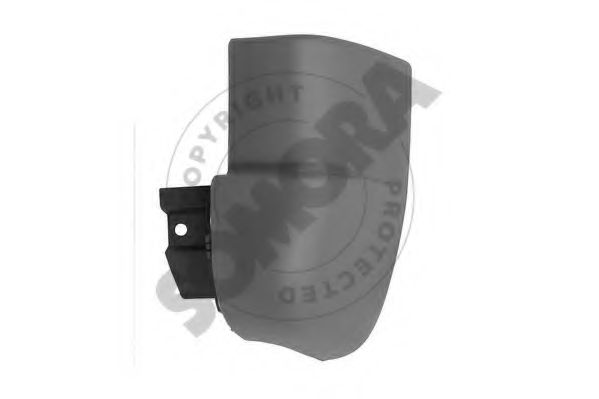 Облицовка бампера MERCEDES-BENZ A9018800471