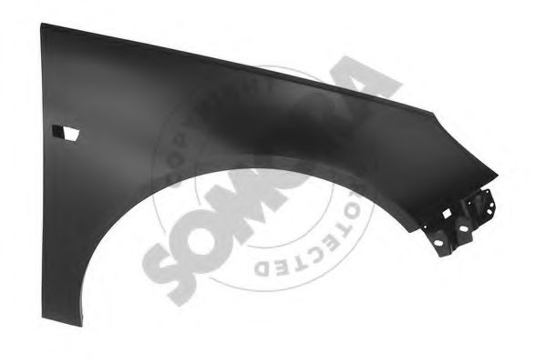 Крыло переднее OPEL 13277521