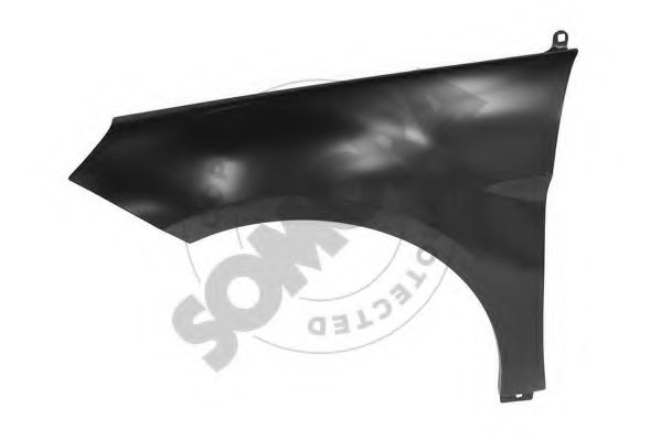 Крыло переднее MERCEDES-BENZ A1698810101