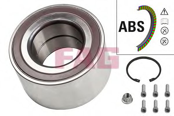 Подшипник ступицы FAG 713 6106 40