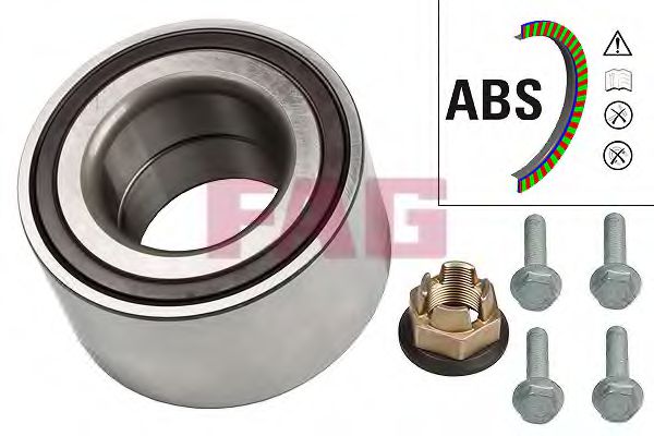 Подшипник ступицы FAG 713 6122 70