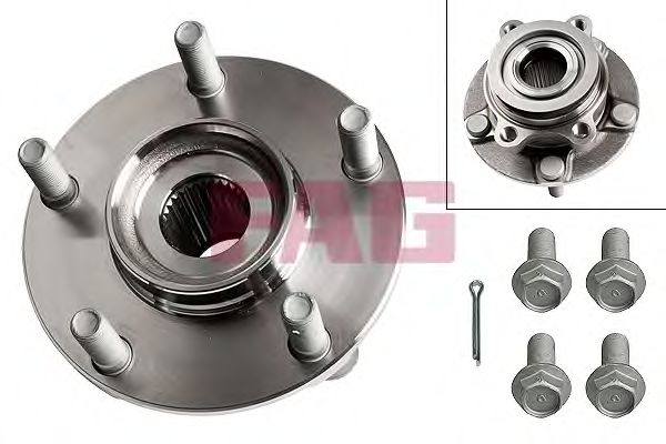 Подшипник ступицы FAG 713 6139 10