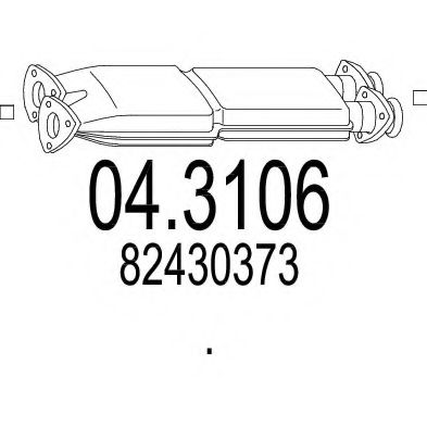 Катализатор mts 04.3106