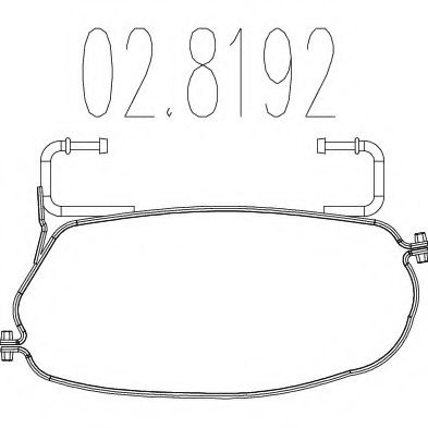 Хомут соединительный MTS 02.8192