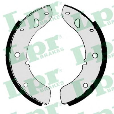 Тормозные колодки барабанные lpr 00210