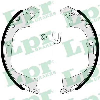 Тормозные колодки барабанные LPR 01011