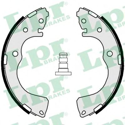 Тормозные колодки барабанные LPR 01024