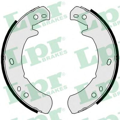 Тормозные колодки барабанные LPR 01029