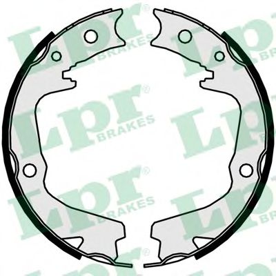 Тормозные колодки барабанные LPR 01031