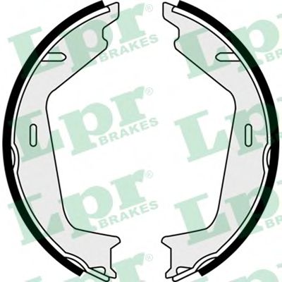 Тормозные колодки барабанные LPR 01036