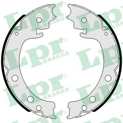 Тормозные колодки барабанные LPR 01041