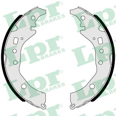 Тормозные колодки барабанные LPR 01044