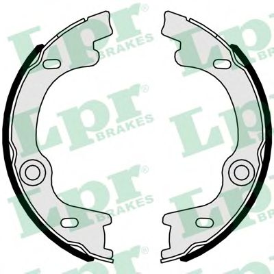 Тормозные колодки барабанные LPR 01063
