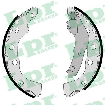 Тормозные колодки барабанные LPR 01071