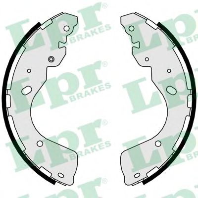 Тормозные колодки барабанные LPR 01073