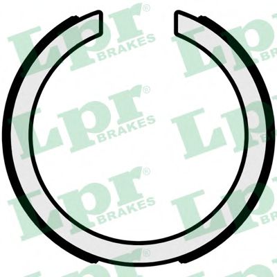 Тормозные колодки барабанные LPR 01095