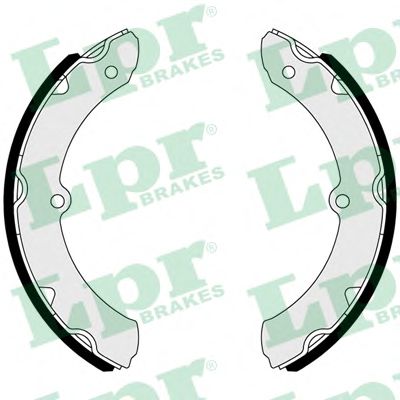 Тормозные колодки барабанные LPR 01099