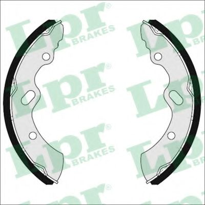 Тормозные колодки барабанные LPR 01105