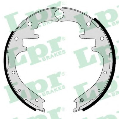 Тормозные колодки барабанные LPR 01125