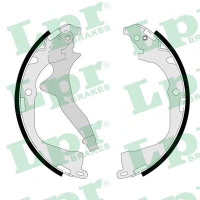 Тормозные колодки барабанные LPR 01134