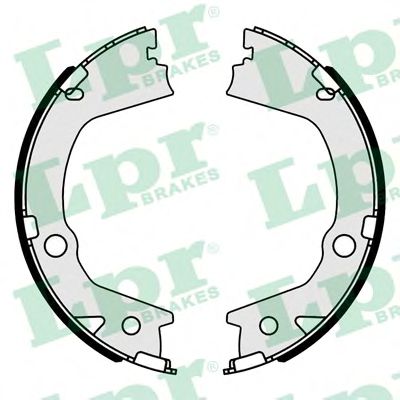 Тормозные колодки барабанные LPR 01136