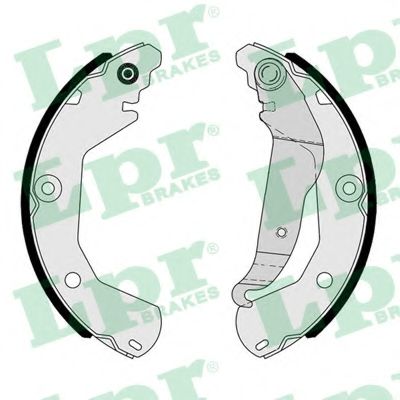 Тормозные колодки барабанные LPR 01163
