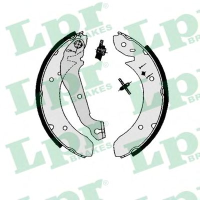 Тормозные колодки барабанные LPR 01350