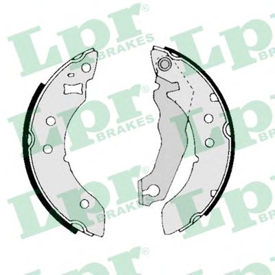 Тормозные колодки барабанные LPR 01390
