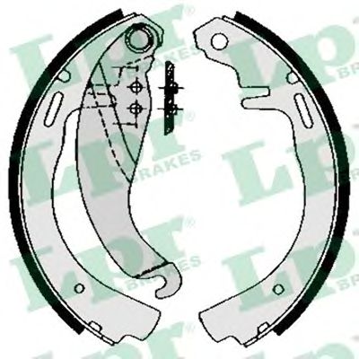 Тормозные колодки барабанные LPR 02490