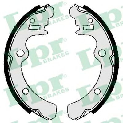 Тормозные колодки барабанные LPR 04890