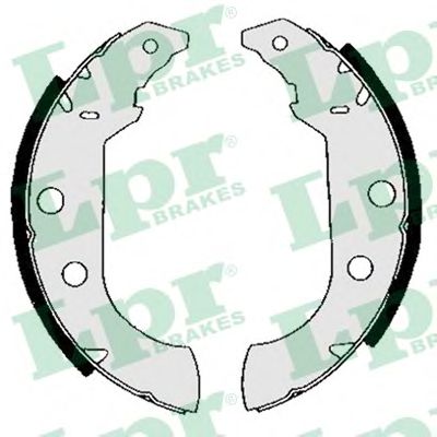 Тормозные колодки барабанные LPR 04980