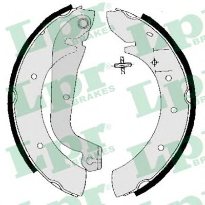 Тормозные колодки барабанные LPR 05020
