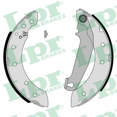 Тормозные колодки барабанные LPR 05750
