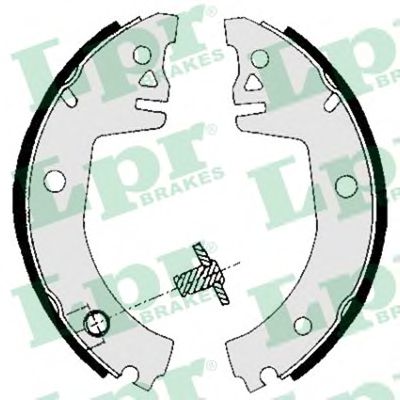Тормозные колодки барабанные LPR 05780