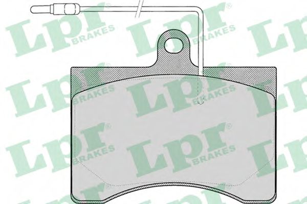 Тормозные колодки LPR 05P008