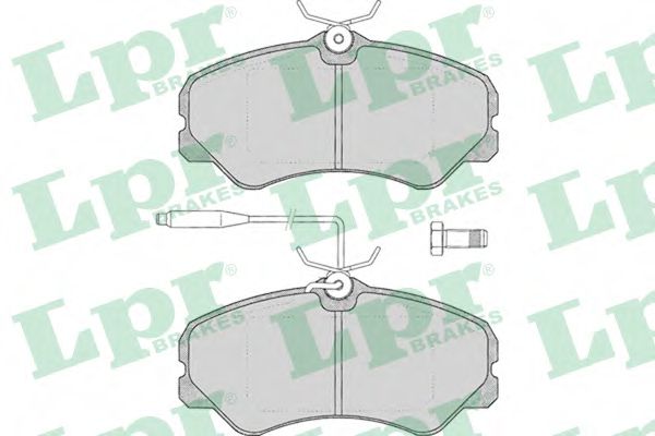 Тормозные колодки LPR 05P011