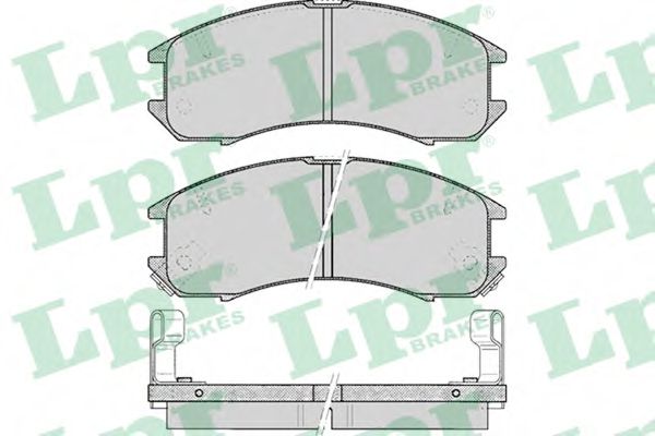 Тормозные колодки LPR 05P036