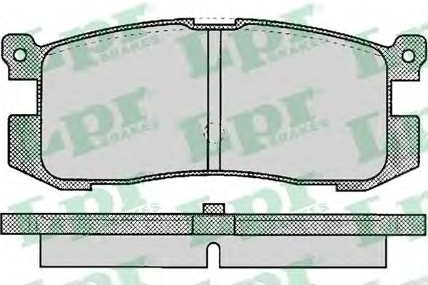 Тормозные колодки LPR 05P037