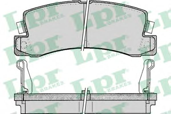 Тормозные колодки LPR 05P061