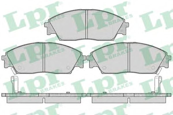 Тормозные колодки LPR 05P071