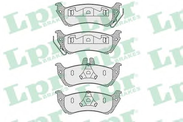 Тормозные колодки LPR 05P1000