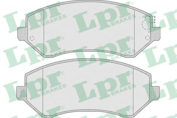 Тормозные колодки LPR 05P1005