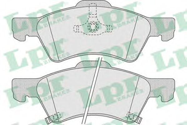 Тормозные колодки LPR 05P1006