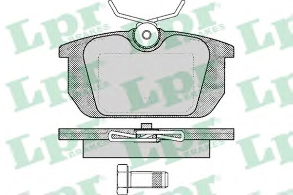 Тормозные колодки LPR 05P101