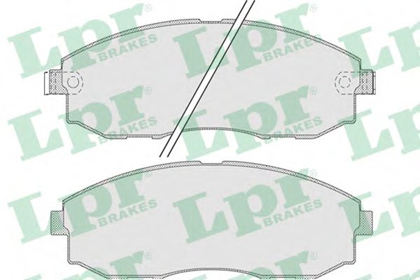 Тормозные колодки LPR 05P1015