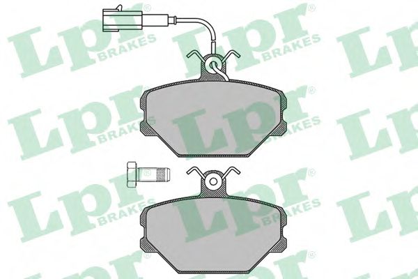 Тормозные колодки LPR 05P102