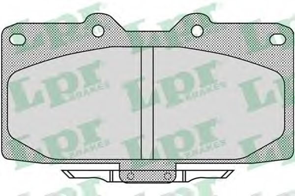 Тормозные колодки LPR 05P1027