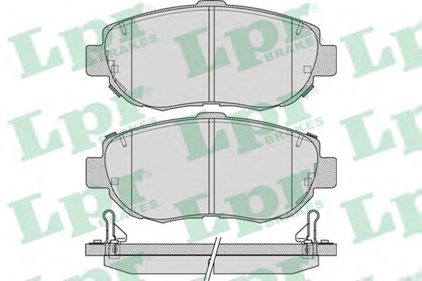 Тормозные колодки LPR 05P1033