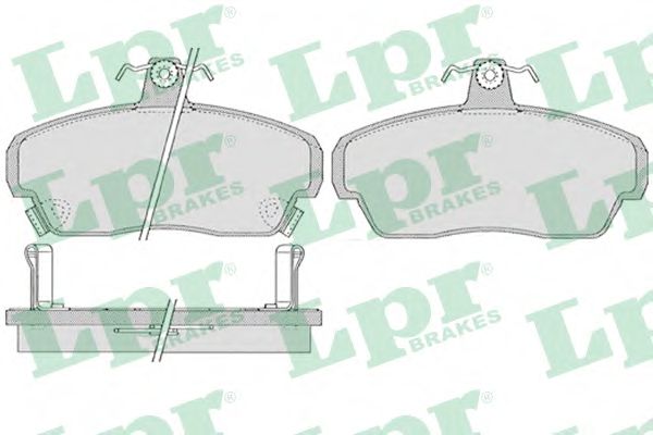 Тормозные колодки LPR 05P1034