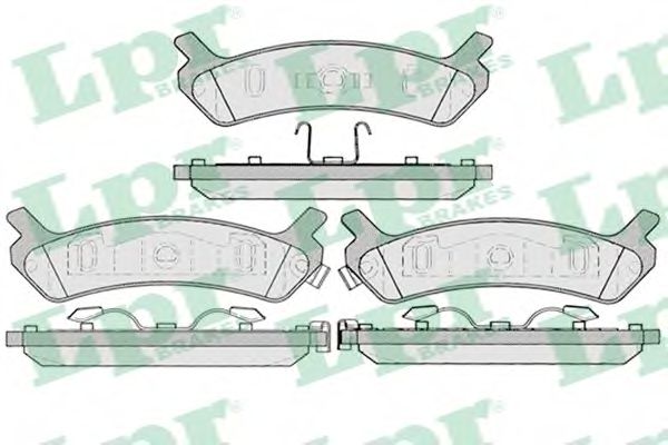 Тормозные колодки LPR 05P1039